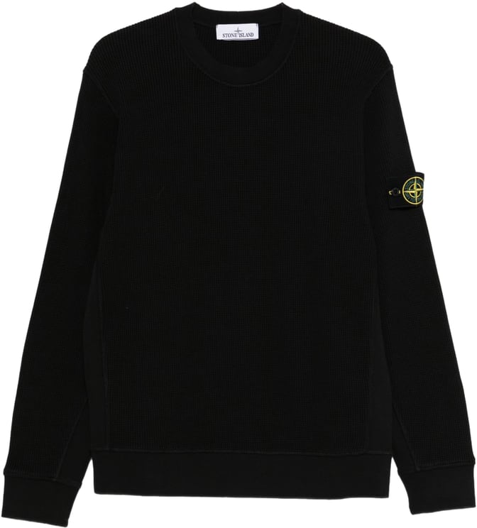 Stone Island Sweaters Black