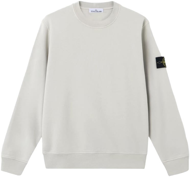 Stone Island Heren Logo-Patch Sweater Grijs