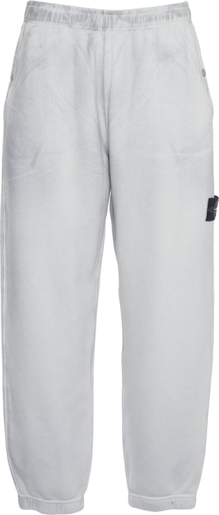 Stone Island Joggers with logo label