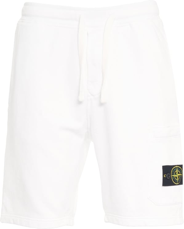 Stone Island Shorts with logo label