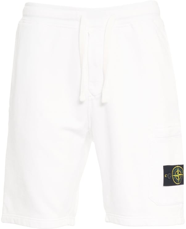 Stone Island Shorts with logo label