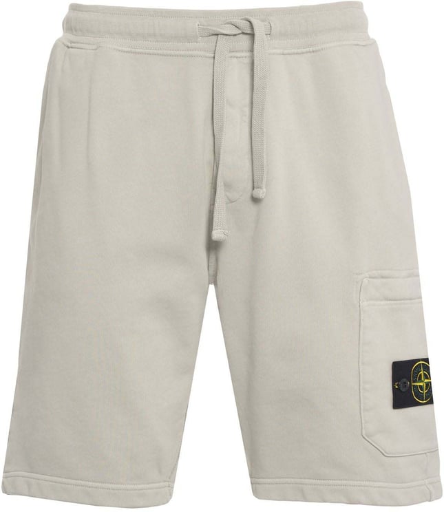 Stone Island Shorts with logo label