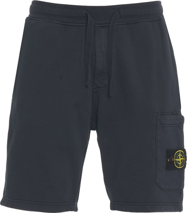 Stone Island Shorts with logo label