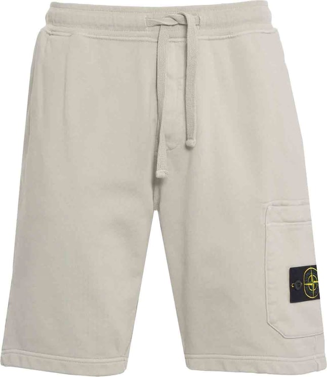 Stone Island Shorts with logo label