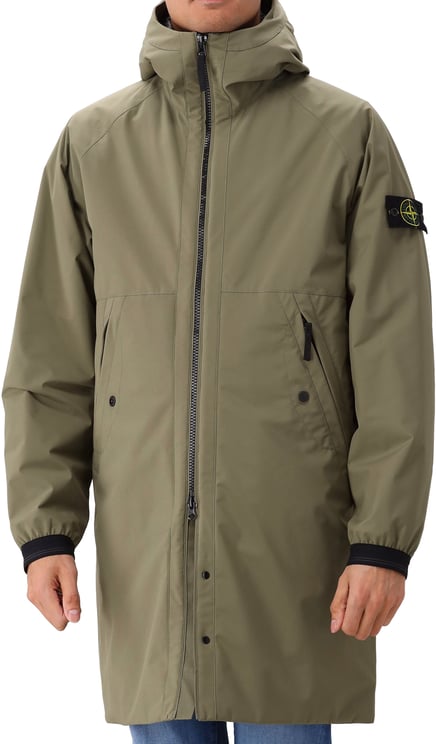 Stone Island Stone Island Long Parka Groen