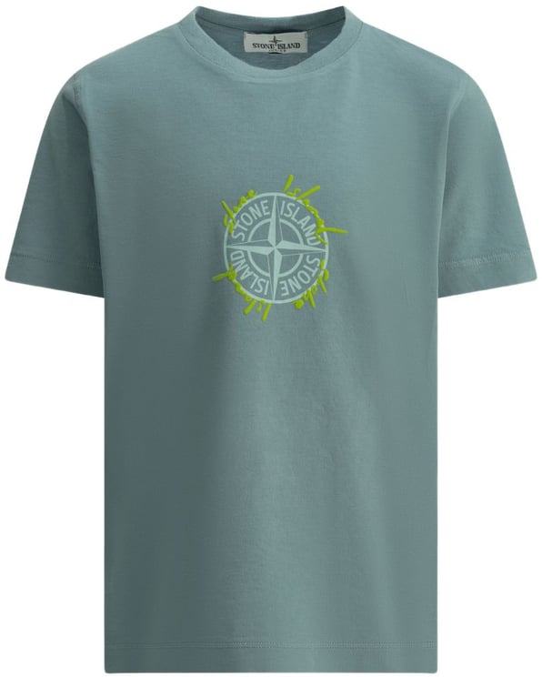 Stone Island T-Shirts And Polos Dust Blue