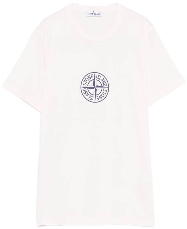 Stone Island T-Shirts And Polos Rosa