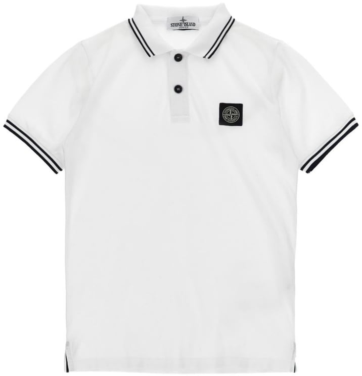 Stone Island T-Shirts And Polos White