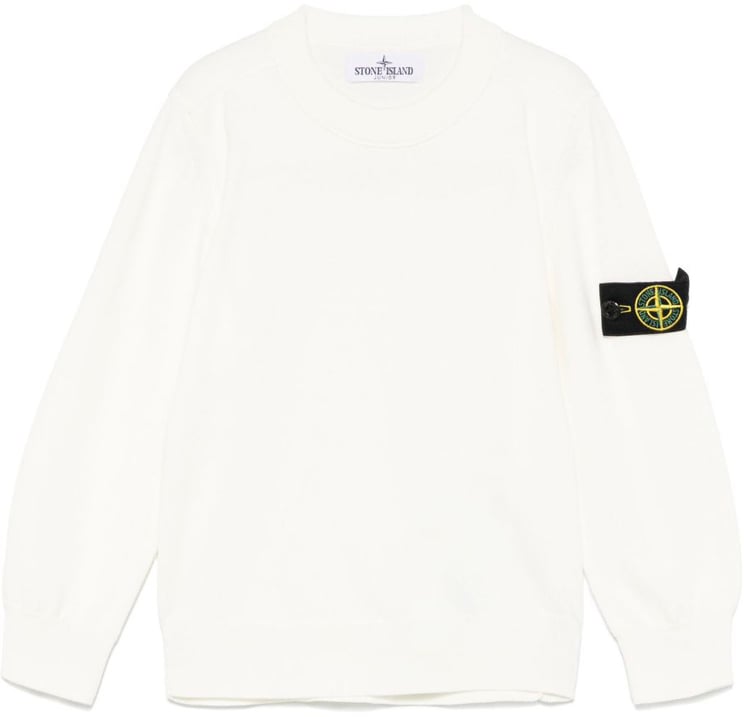 Stone Island Sweaters White