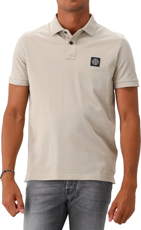 Stone Island Stone Island Polo Beige SS