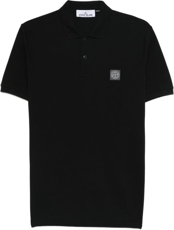 Stone Island T-Shirts And Polos Black