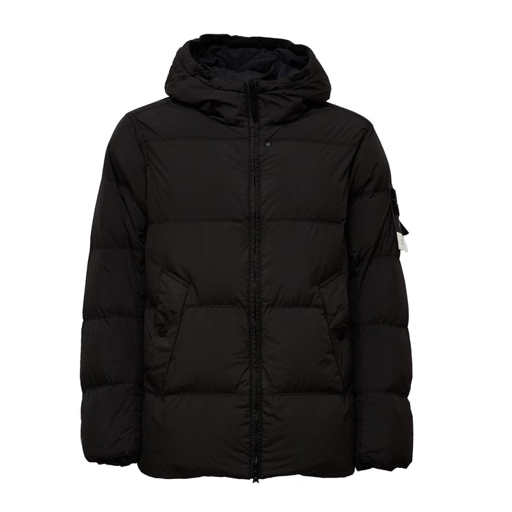 Stone Island Nylon Garment Dyed Down Jacket