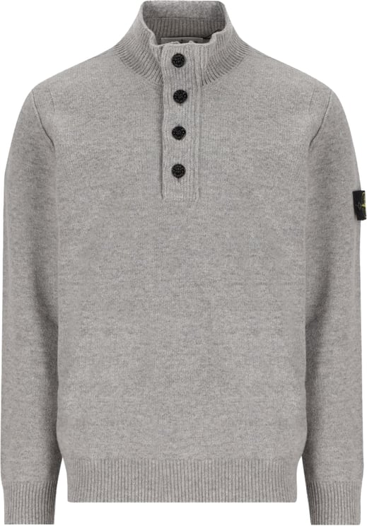 Stone Island Sweaters Grey