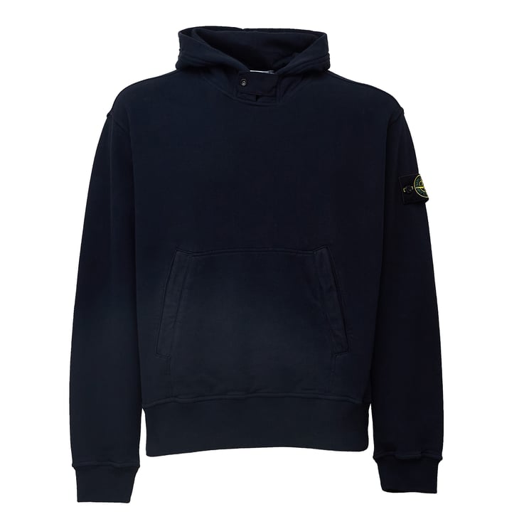 Stone Island Oversized Hooded Cotton Sweatshirt
