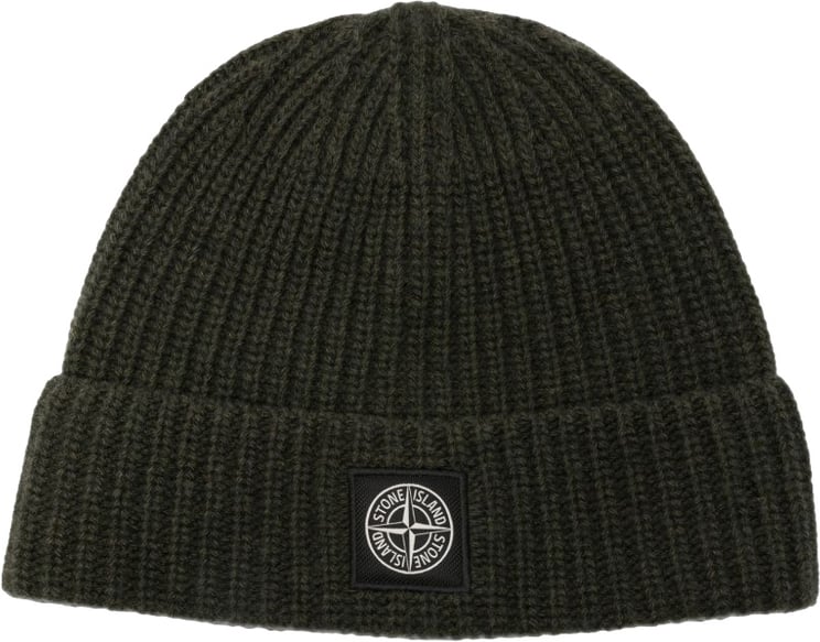 Stone Island Hats Army Green