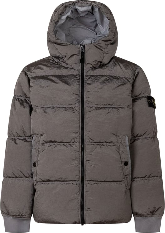 Stone Island Parka Corto con Cappuccio