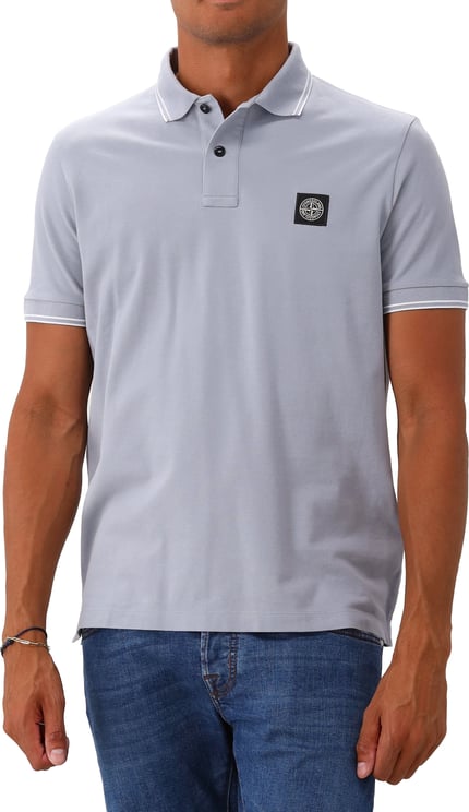 Stone Island Stone Island Polo Blauw SS