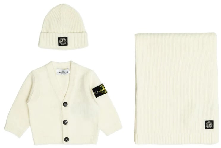 Stone Island kit beanie cardigan coperta divers