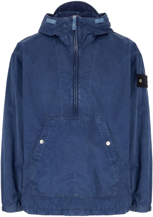 Stone Island Stone Island Denim blue nylon midnight blue