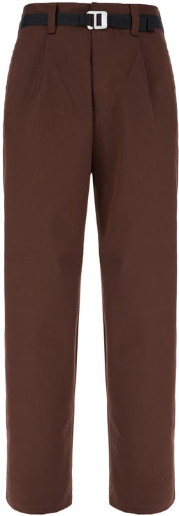 Stone Island Stone Island Brown cotton blend pants