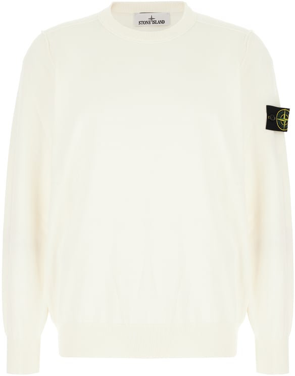 Stone Island Stone Island Ivory cotton sweater