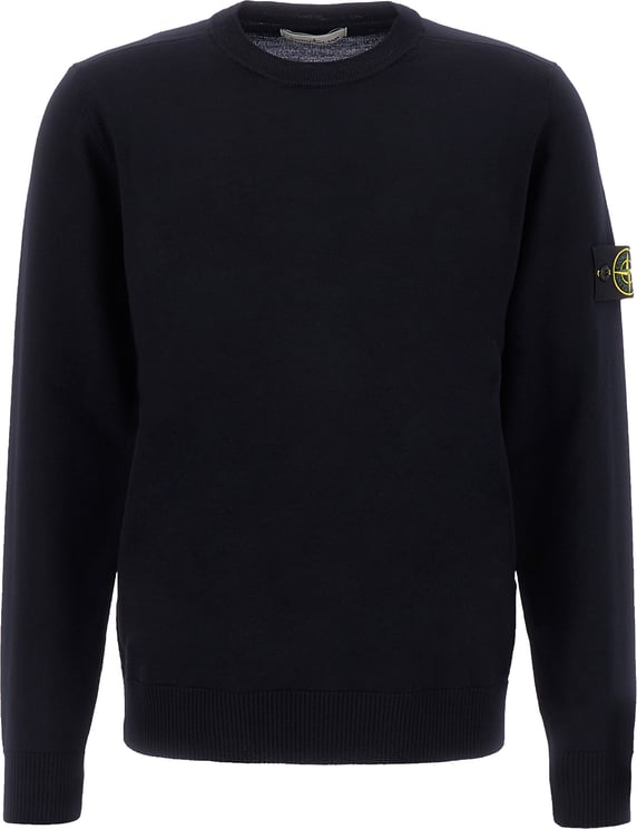 Stone Island Stone Island Midnight blue wool sweater