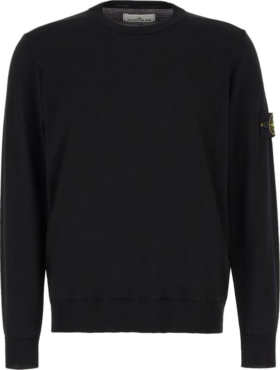 Stone Island Stone Island Black wool sweater