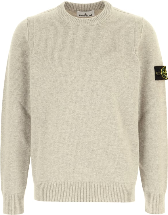 Stone Island Stone Island Light grey wool blend sweater