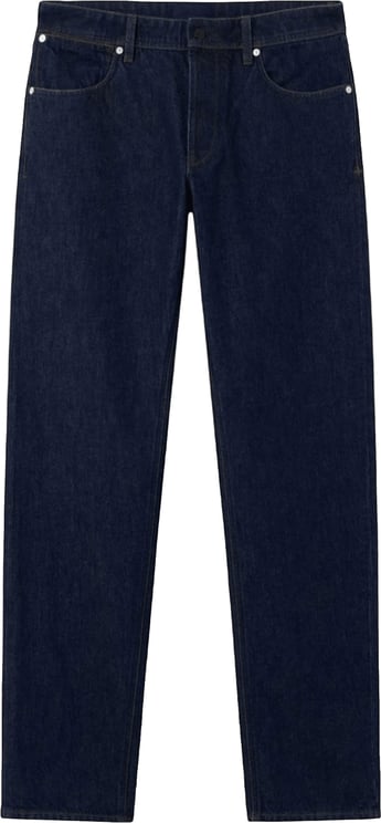 Stone Island INDIGO DENIM RINSED STRAIGHT FIT JEANS