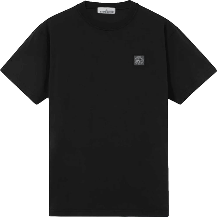 Stone Island ORGANIC COTTON JERSEY 'FISSATO' EFFECT T-SHIRT
