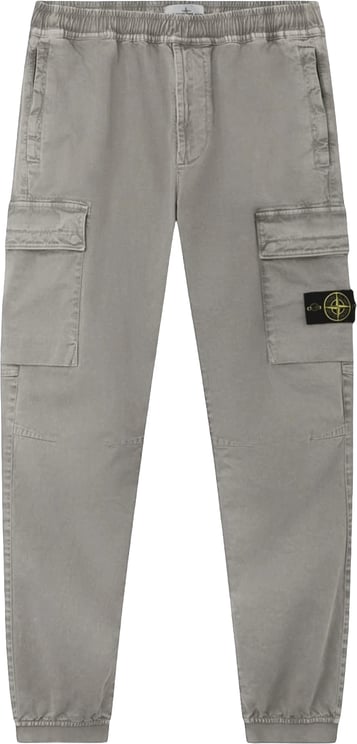 Stone Island STRETCH ORGANIC BROKEN TWILL COTTON 'OLD' EFFECT CARGO PANTS