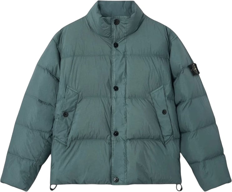 Stone Island GARMENT DYED CRINKLE REPS NY DOWN JACKET