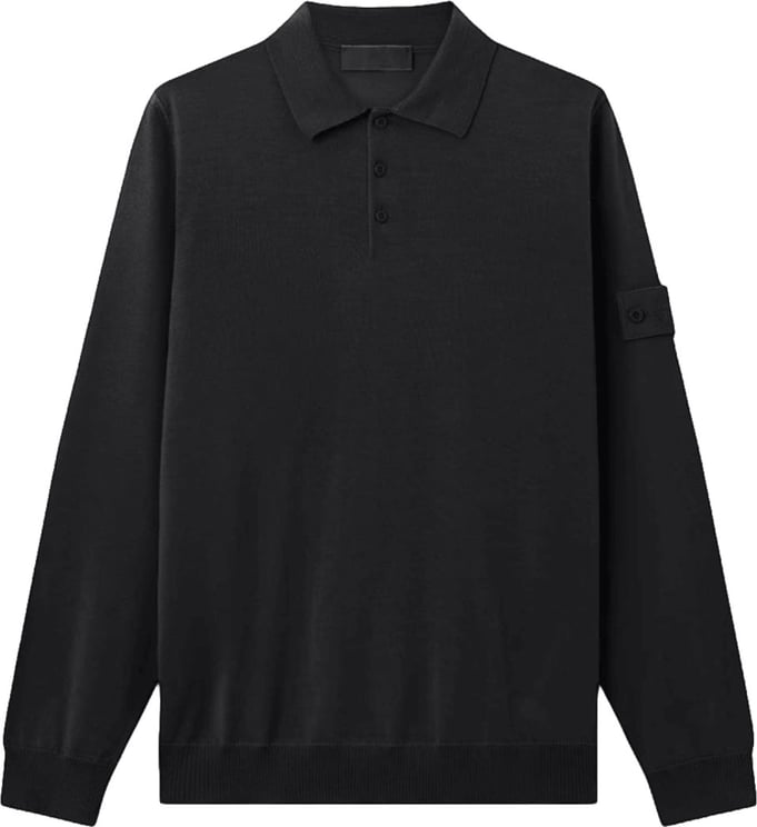 Stone Island LIGHT PURE RWS WOOL GHOST POLO SHIRT