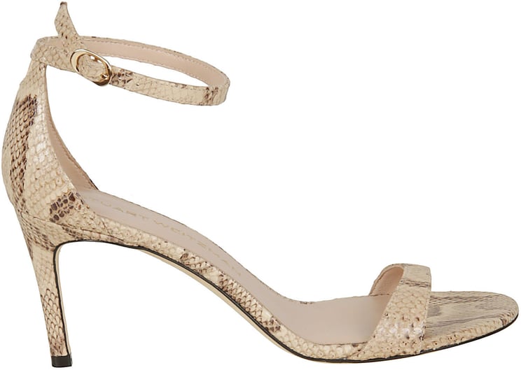 Stuart Weitzman Nudist Ii 75 Sandals Nude