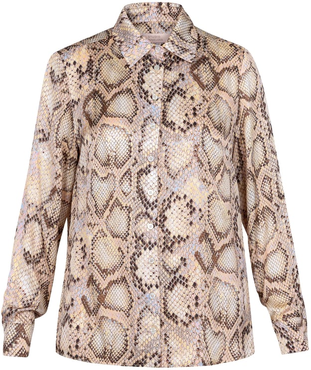 Studio Anneloes STUDIO ANNELOES - Bobby snake blouse - 13441 - 9997 Multi color