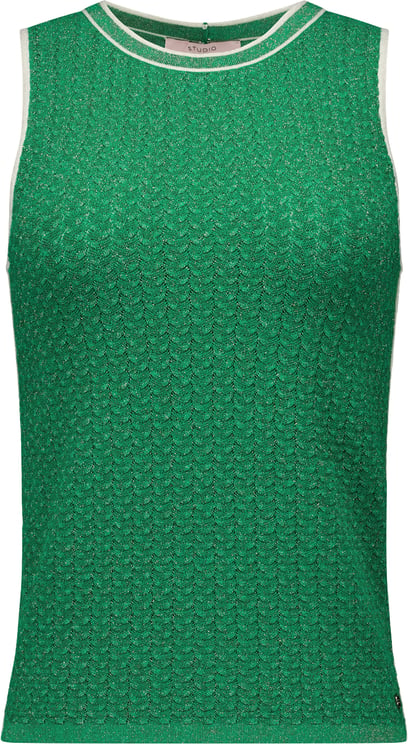 Studio Anneloes STUDIO ANNELOES - Novi twinset singlet - 13772 - 7214 Grass green