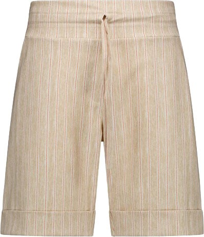 Studio Anneloes STUDIO ANNELOES - City stripe bermuda - 13897 - 2226 Latte/orchid orange