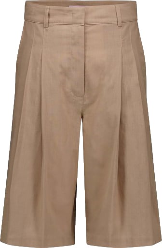Studio Anneloes STUDIO ANNELOES - Endie linen bermuda - 13905 - 2200 Latte