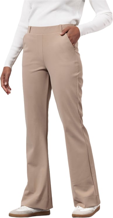 Studio Anneloes STUDIO ANNELOES - Flair bonded trousers - 94800 - 2200 Latte