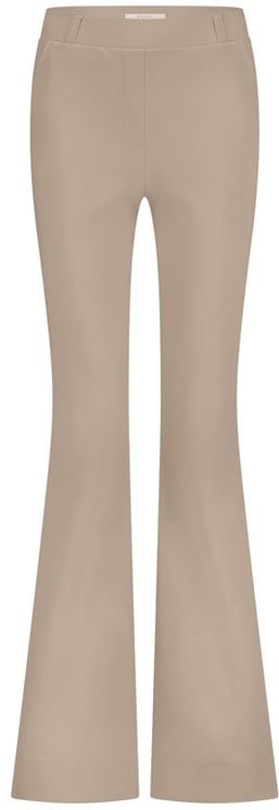 Studio Anneloes STUDIO ANNELOES - Flair long bonded trousers - 94812 - 2200 Latte