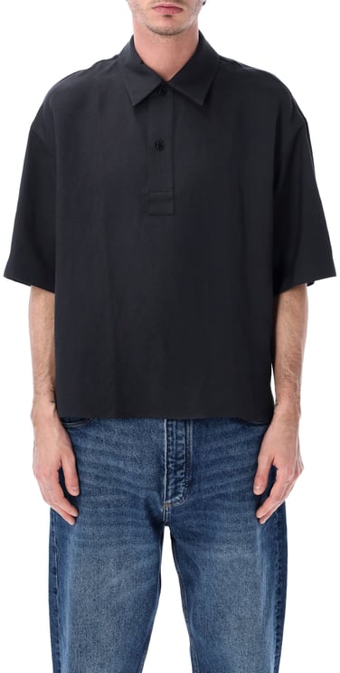 Studio Nicholson Polo Darkest Navy