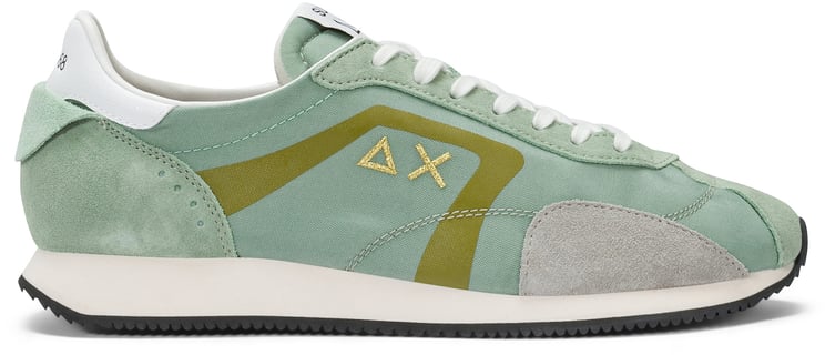 SUN68 Sneakers Verde Salvia