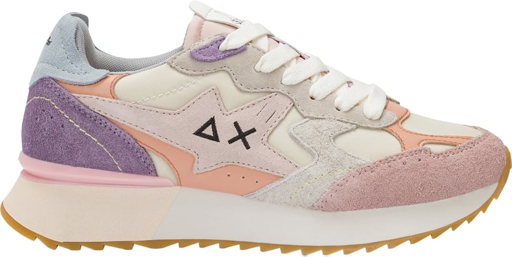 SUN68 Sneakers Bianco Panna
