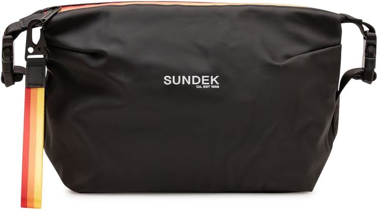 Sundek Beauty Case con Logo e Chiusura Zip