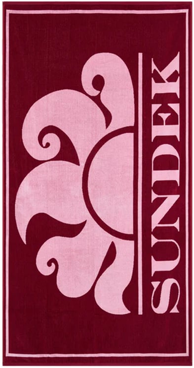 Sundek Telo Mare con Logo e Bordo