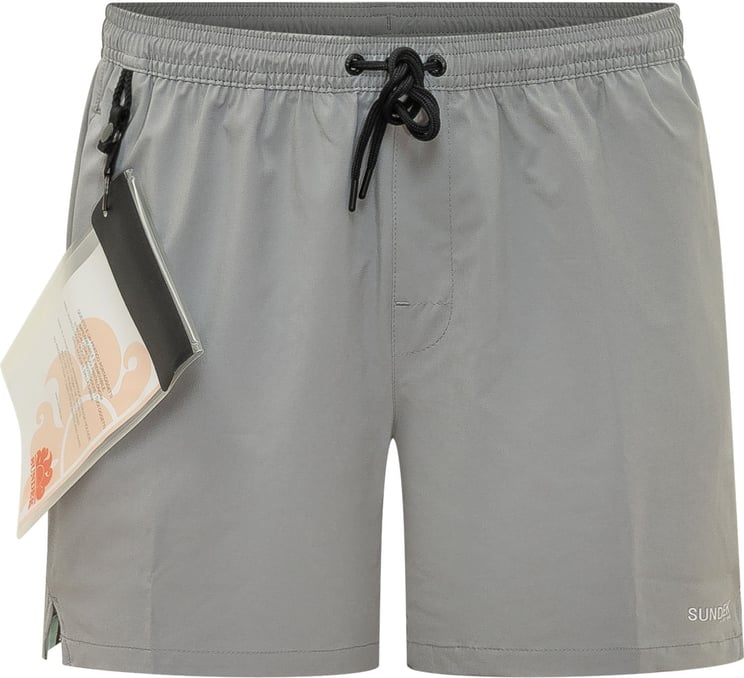 Sundek Costume da Bagno con Vita Elasticizzata