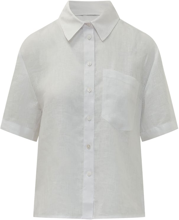 Sundek Camicia con Colletto e Tasca Applicata