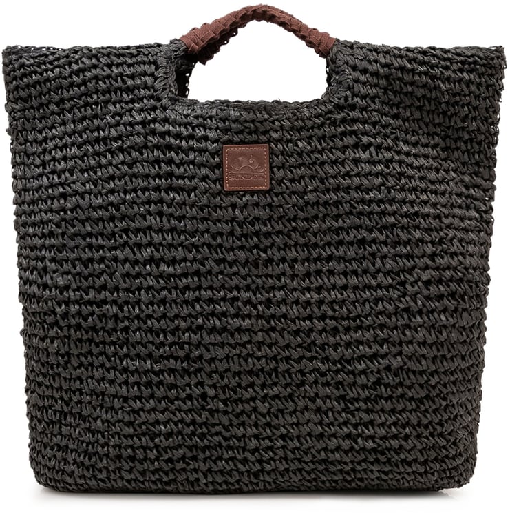 Sundek Borsa Tote Intrecciata con Manici Integrati