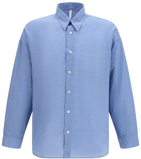 Sunflower Sunflower Blue Cotton Shirt