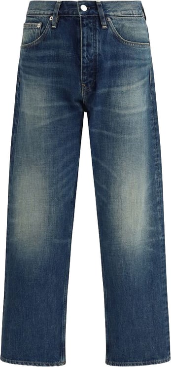Sunflower Sunflower Blue Cotton Relaxed Fit Jeans